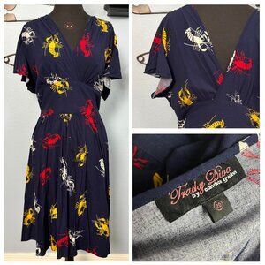 Trashy Diva Crawfish Camilla Dress Sz 20